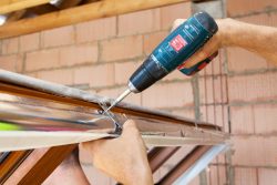 Installing Lock On A Door Frame