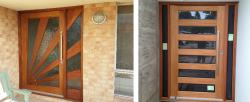 Custom Design Pivot Timber Doors