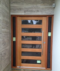 Beautifully Crafted Timber Pivot Door