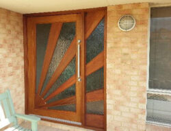 Designer Timber Entrance Door