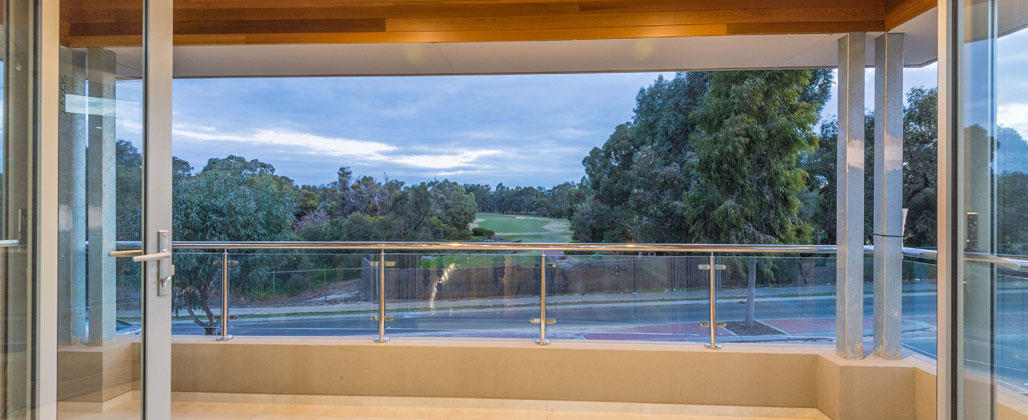 Hinge Doors Opening To A Balcony