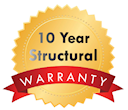 Structural Warranty Badge for 10 years
